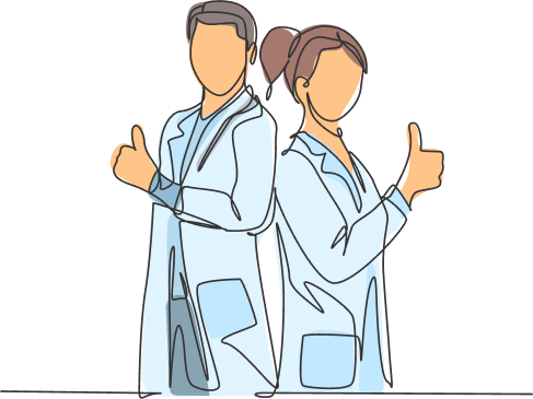 Illustrasjon av leger